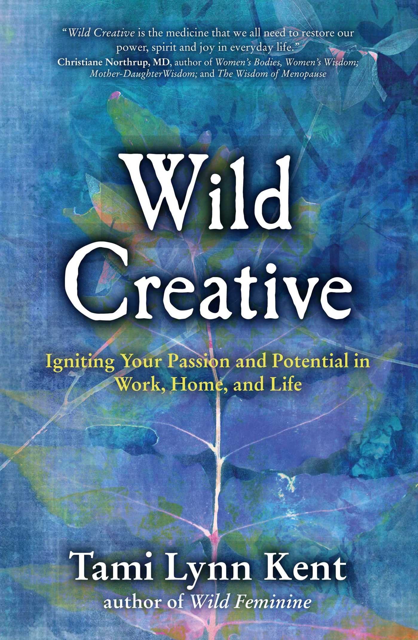 Book cover of Wild Creative by Tami Lynn Kent, featuring colorful artistic elements